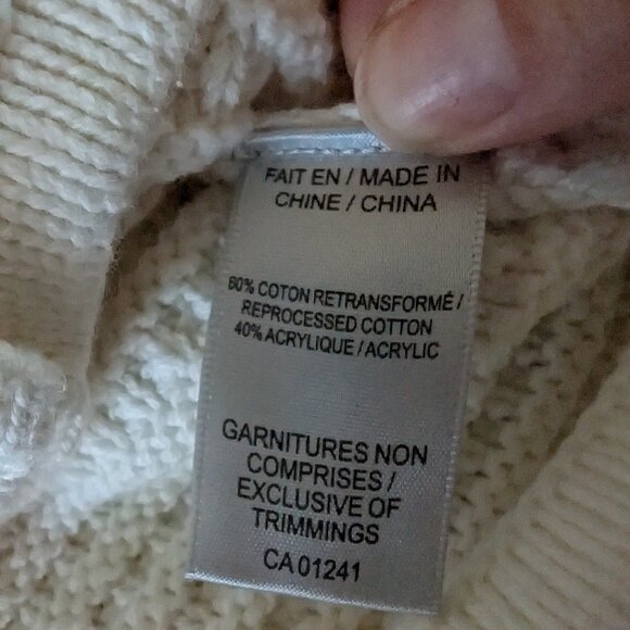 Contemporaine Vision cotton blend decorative cardi - Picture 4 of 7